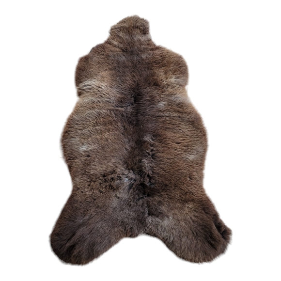 XL Brown Sheepskins 100%Genuine Sheepskin fur rug or chair throw - Picture 7 of 15